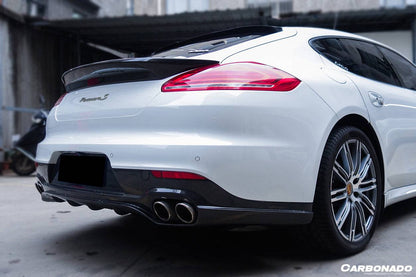 2013-2016 Porsche Panamera 970.2 GMT Style Carbon Fiber Rear Diffuser - Carbonado Aero