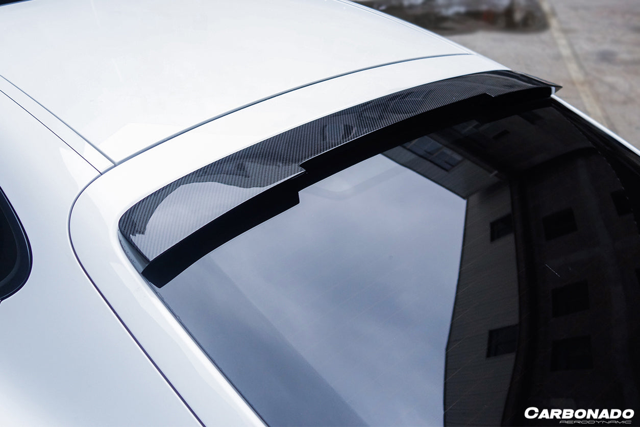 2013-2016 Porsche Panamera 970.2 TAS Style Carbon Fiber Roof Spoiler