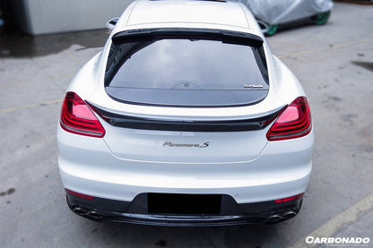2013-2016 Porsche Panamera 970.2 TAS Style Carbon Fiber Trunk Spoiler - Carbonado Aero