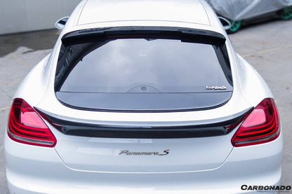 2013-2016 Porsche Panamera 970.2 TAS Style Carbon Fiber Trunk Spoiler - Carbonado Aero