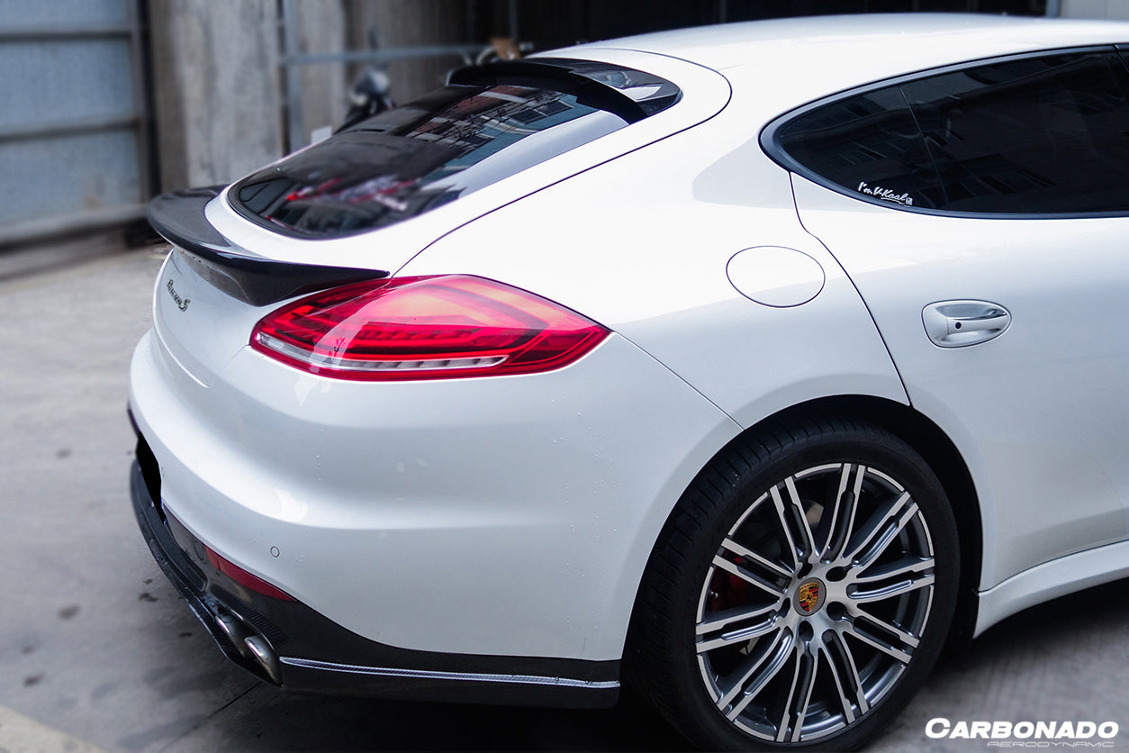 2013-2016 Porsche Panamera 970.2 TAS Style Carbon Fiber Trunk Spoiler