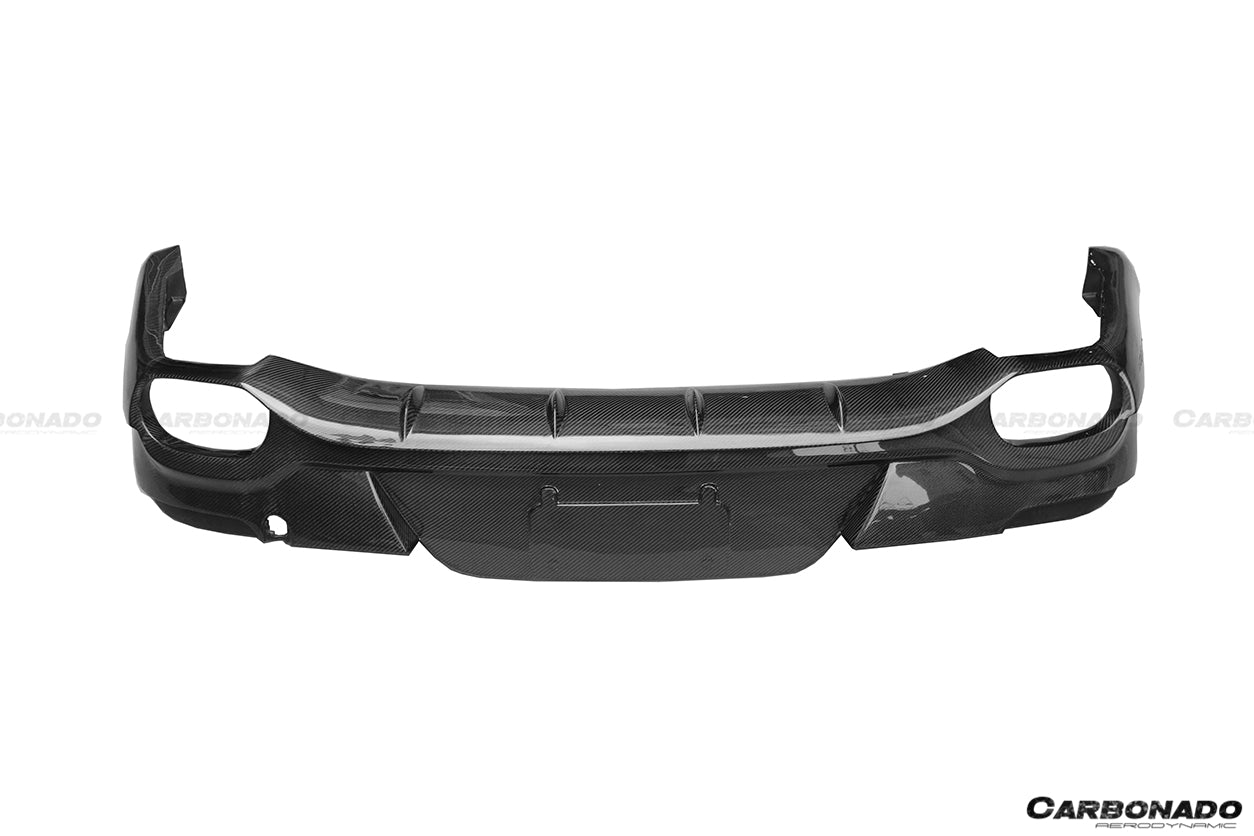 2013-2016 Porsche Panamera 970.2 GMT Style Carbon Fiber Rear Diffuser