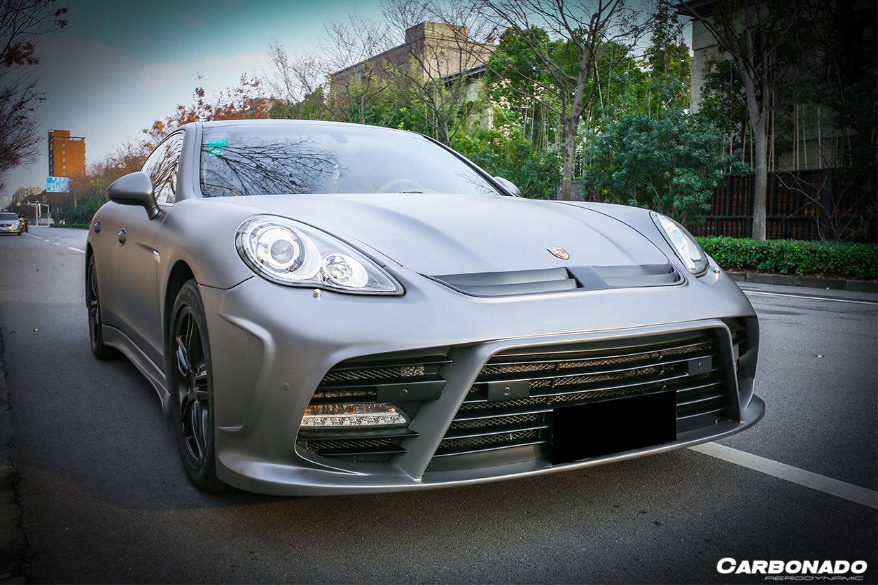 2010-2013 Porsche Panamera 970.1 MSY Style Side Skirts - Carbonado