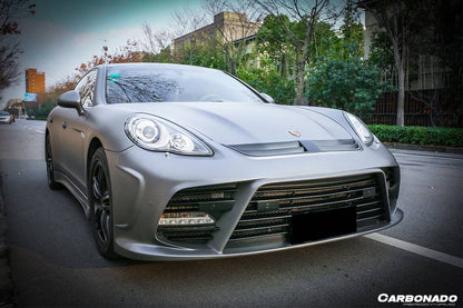 2010-2013 Porsche Panamera 970.1 MSY Style Side Skirts - Carbonado