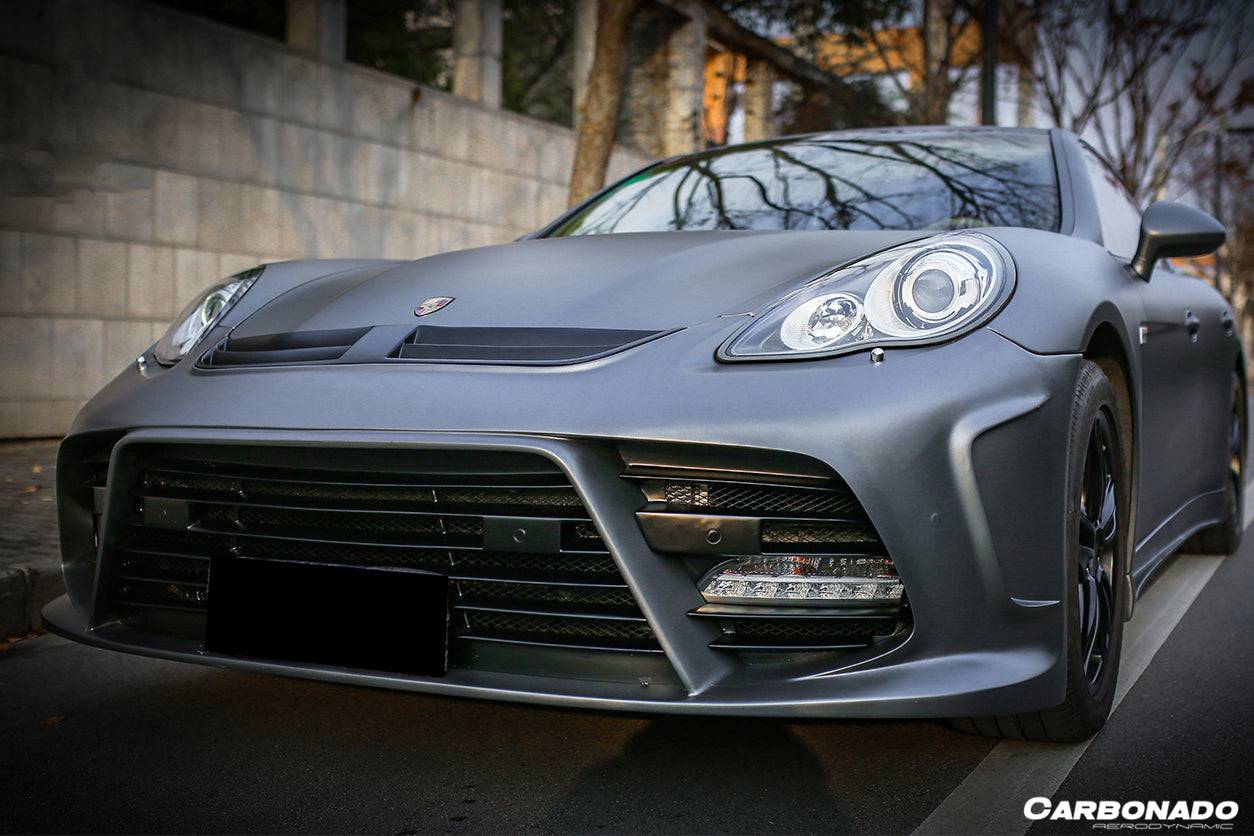 2010-2013 Porsche Panamera 970.1 MSY Style Front Bumper - Carbonado