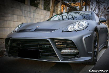 2010-2013 Porsche Panamera 970.1 MSY Style Front Bumper - Carbonado