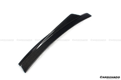 2017-2023 Porsche Panamera 971 TA Style DRY Carbon Fiber Trunk Spoiler - Carbonado Aero