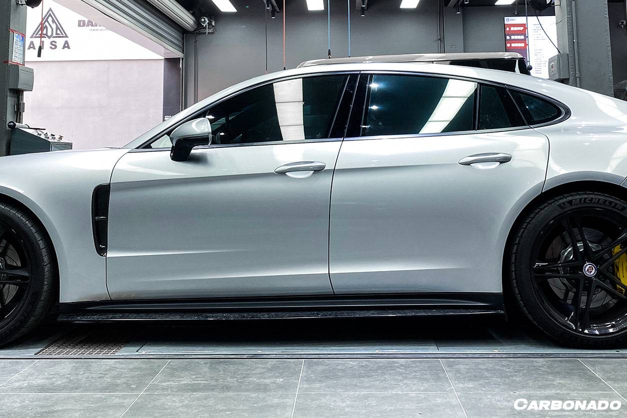 2017-2023 Porsche Panamera 971 4S/4/GTS OD Style DRY Carbon Fiber Body Kit - Carbonado Aero