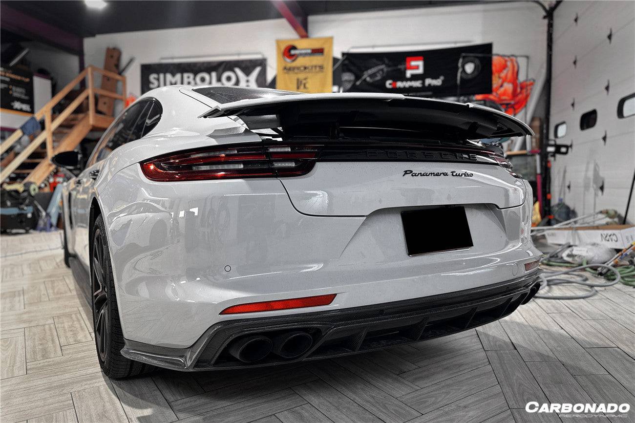 2017-2023 Porsche Panamera 971 4S/4/GTS OD Style DRY Carbon Fiber Body Kit - Carbonado Aero