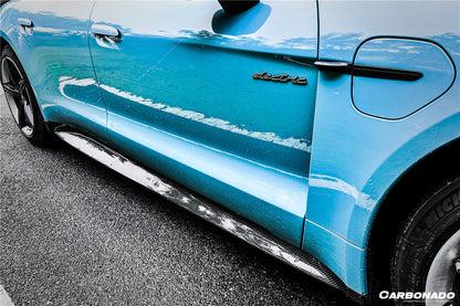 2019-2024 Porsche Taycan & 4 & 4S & GTS & TURBO OD Style Side Skirts
