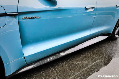2019-2024 Porsche Taycan & 4 & 4S & GTS & TURBO OD Style Side Skirts
