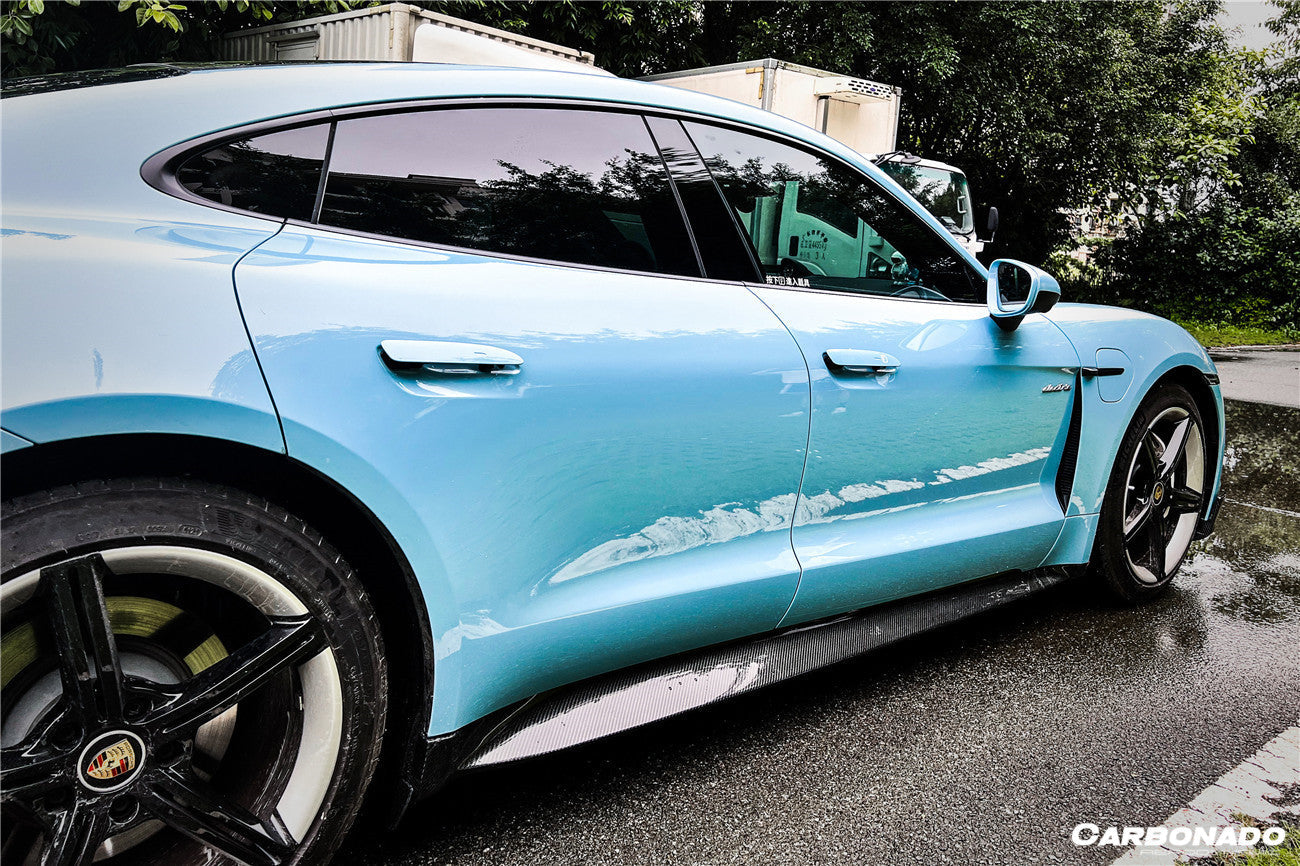 2019-2024 Porsche Taycan & 4 & 4S & GTS & TURBO OD Style Side Skirts