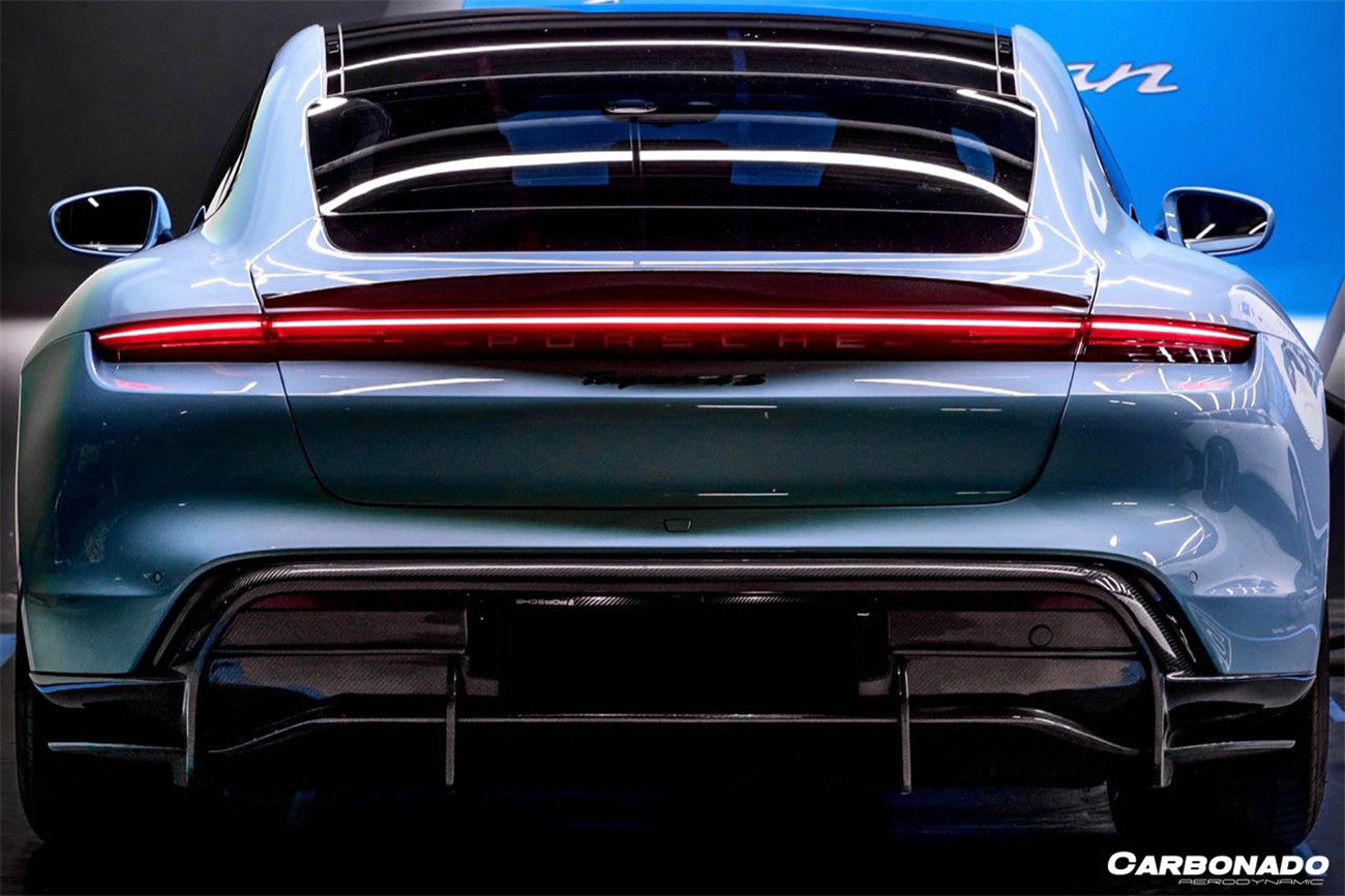 2019-2024 Porsche Taycan & 4 & 4S & GTS & TURBO OD Style Rear Diffuser