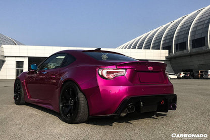 2012-2021 SCION FRS & Subaru BRZ AMN Style Rear Diffuser - Carbonado