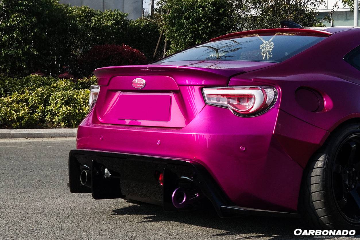 2012-2021 SCION FRS/ Subaru BRZ AMN Style Rear Diffuser - Carbonado Aero