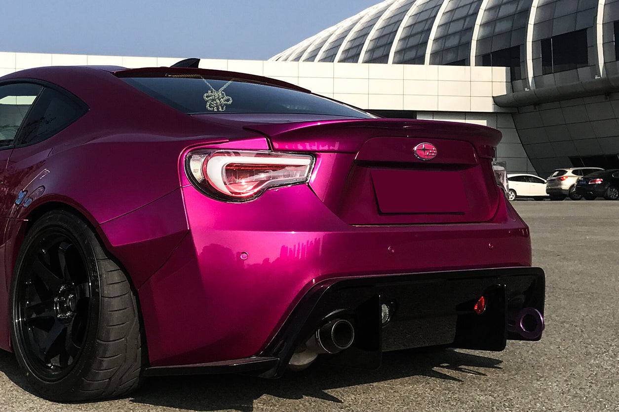 2012-2021 SCION FRS & Subaru BRZ AMN Style Rear Diffuser - Carbonado