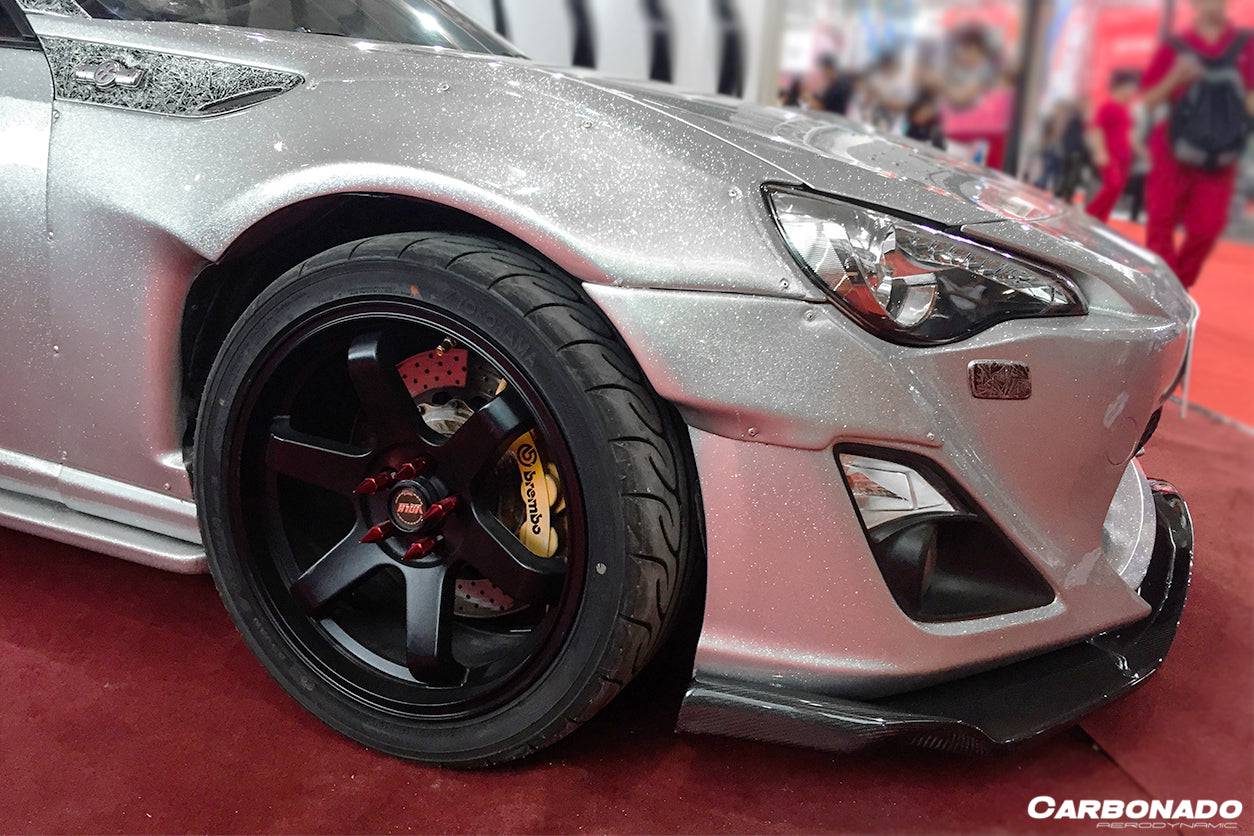 2012-2016 Scion FRS / Toyota GT86/ Subaru BRZ RBY1 Style Carbon Fiber Front Lip - Carbonado Aero