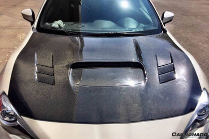 2012-2020 Scion FRS & Toyota GT86 & Subaru BRZ WRC Style Hood - Carbonado