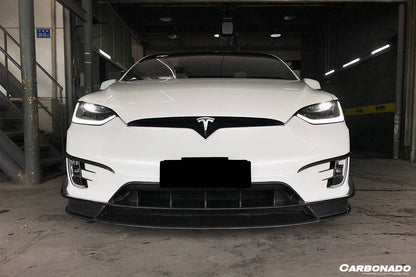 2016-2021 Tesla Model X SUV RZS Style Carbon Fiber Full Kit - Carbonado Aero
