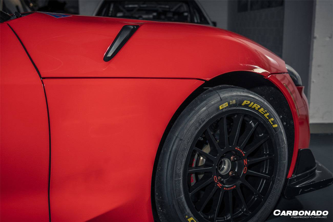 2019-2023 Toyota GR Supra (J29/DB) A90 A91 OEM Style Carbon Fiber Hood Scoop - Carbonado Aero