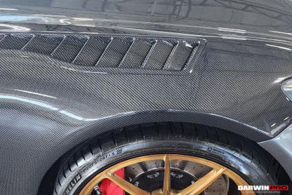 2015-2021 Mercedes Benz AMG GT GTS GTC GTR BK Style Partial Carbon Fiber Front Fender