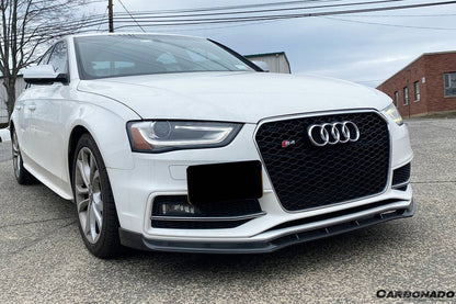 2013-2015 Audi S4/A4 Sport VRS Style Carbon Fiber Front Lip - Carbonado Aero