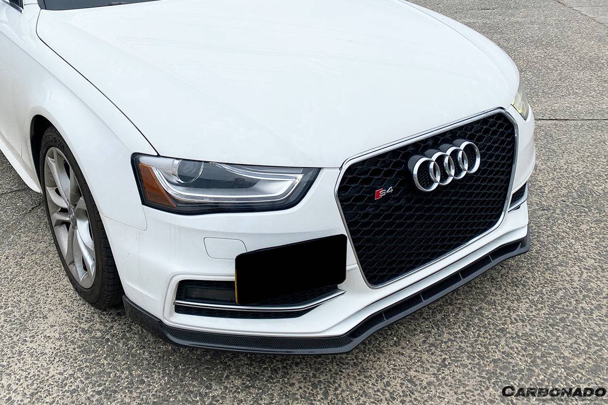 2013-2015 Audi S4/A4 Sport VRS Style Carbon Fiber Front Lip - Carbonado Aero
