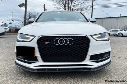 2013-2015 Audi S4/A4 Sport VRS Style Carbon Fiber Front Lip - Carbonado Aero