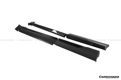 2019-2023 Audi Q8  SQ8  RSQ8 AD Style Dry Carbon Fiber Side Skirts