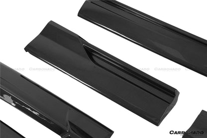 2019-2023 Audi Q8  SQ8  RSQ8 AD Style Dry Carbon Fiber Side Skirts