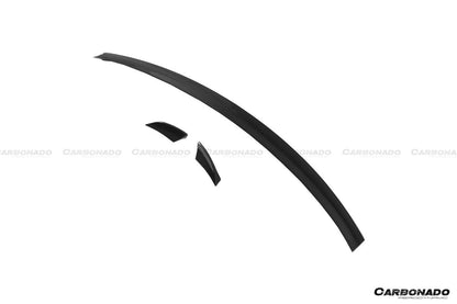 2019-2023 Audi Q8  SQ8  RSQ8 AD Style Dry Carbon Fiber Trunk Spoiler