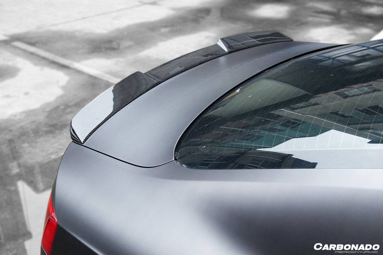 2009-2015 Audi A5 Sline S5 Sedan RW Style Carbon Fiber Trunk Spoiler - Carbonado Aero