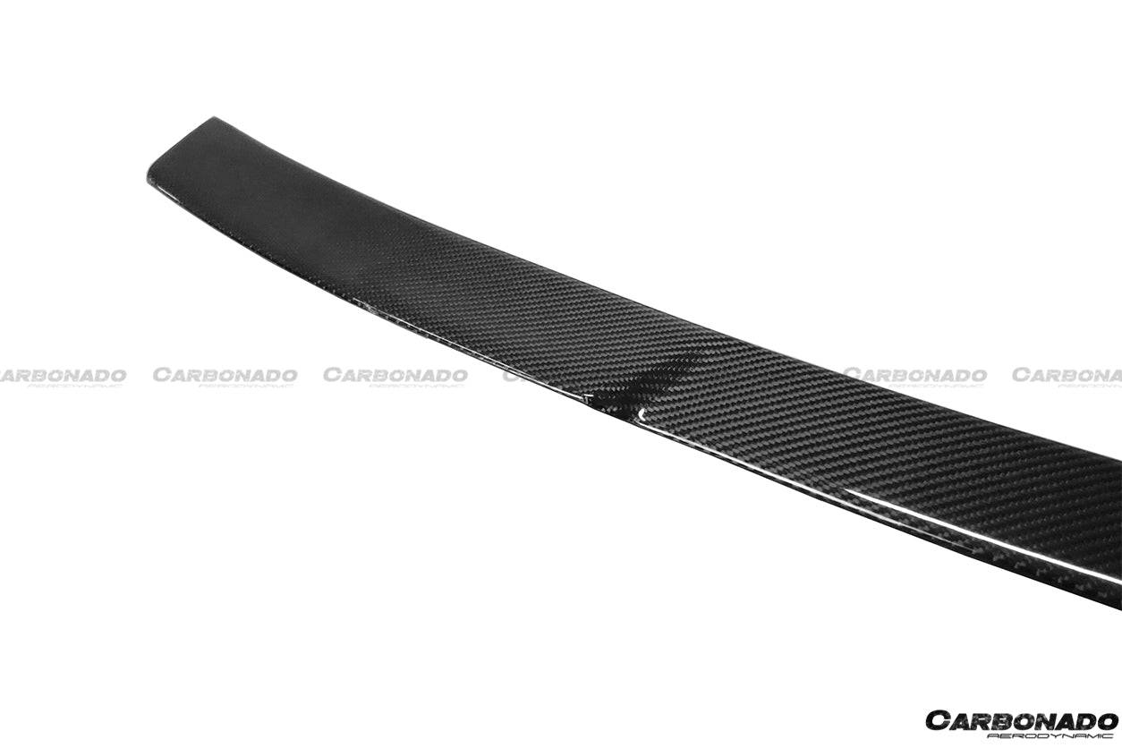 2009-2015 Audi A5 Sline S5 Sedan RW Style Carbon Fiber Trunk Spoiler - Carbonado Aero