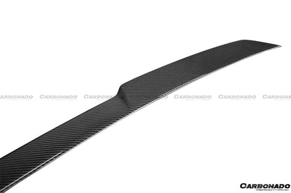 2009-2015 Audi A5 Sline S5 Sedan RW Style Carbon Fiber Trunk Spoiler - Carbonado Aero