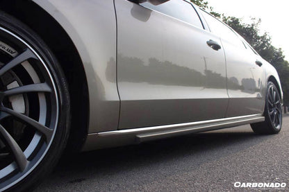 2010-2013 Audi A8 Ab Style Side Skirts - Carbonado Aero