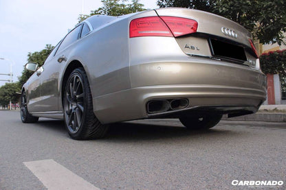 2010-2013 Audi A8 Ab Style Side Skirts - Carbonado Aero