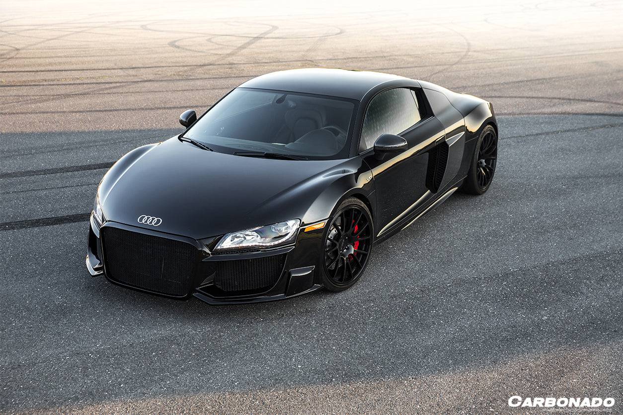 2009-2015 Audi R8 Coupe Spyder OE Style Carbon Fiber Side Blades - Carbonado Aero
