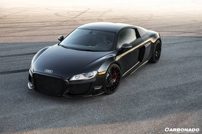 2009-2015 Audi R8 Coupe Spyder OE Style Carbon Fiber Side Blades - Carbonado Aero
