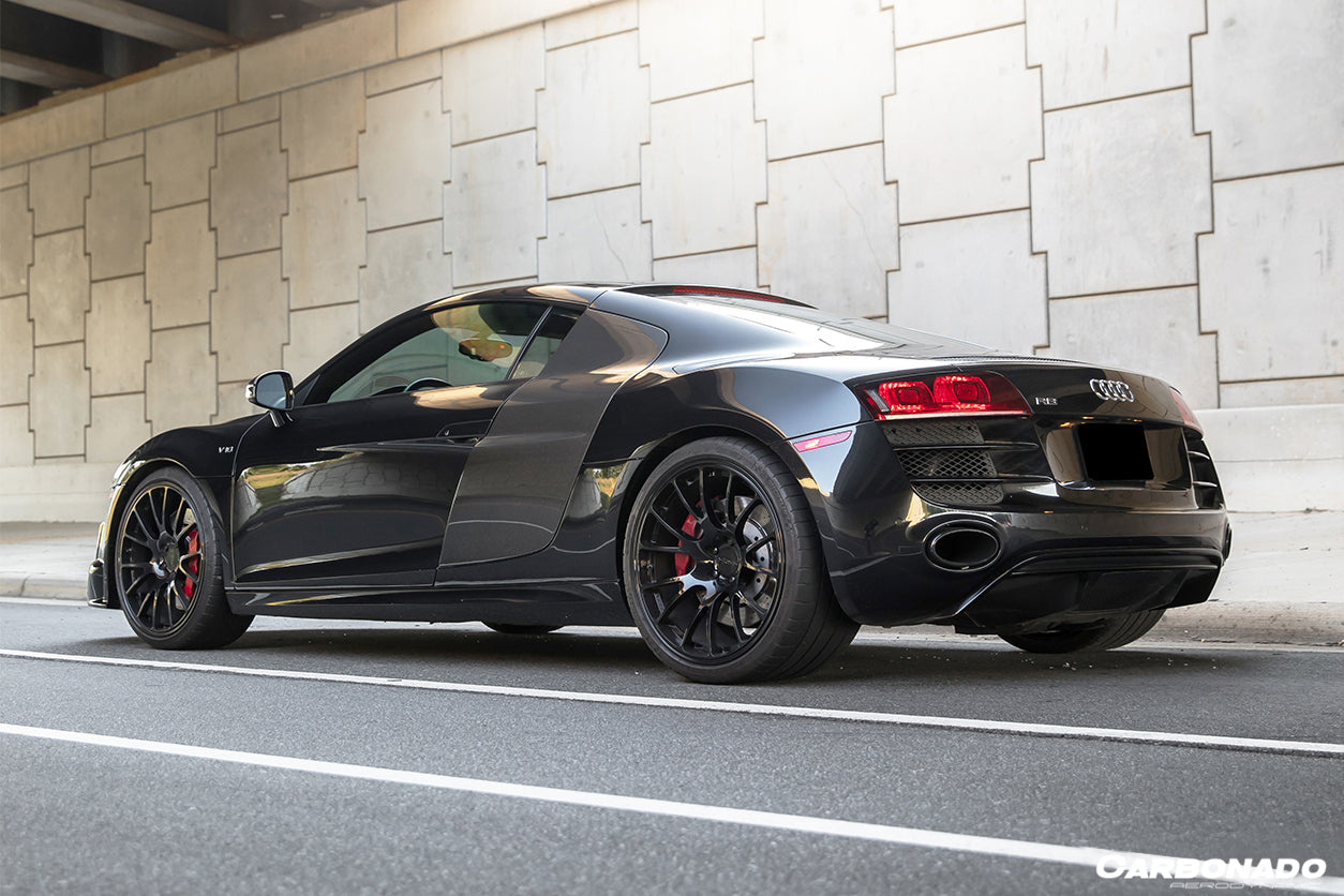 2009-2015 Audi R8 Coupe Spyder OE Style Carbon Fiber Side Blades - Carbonado