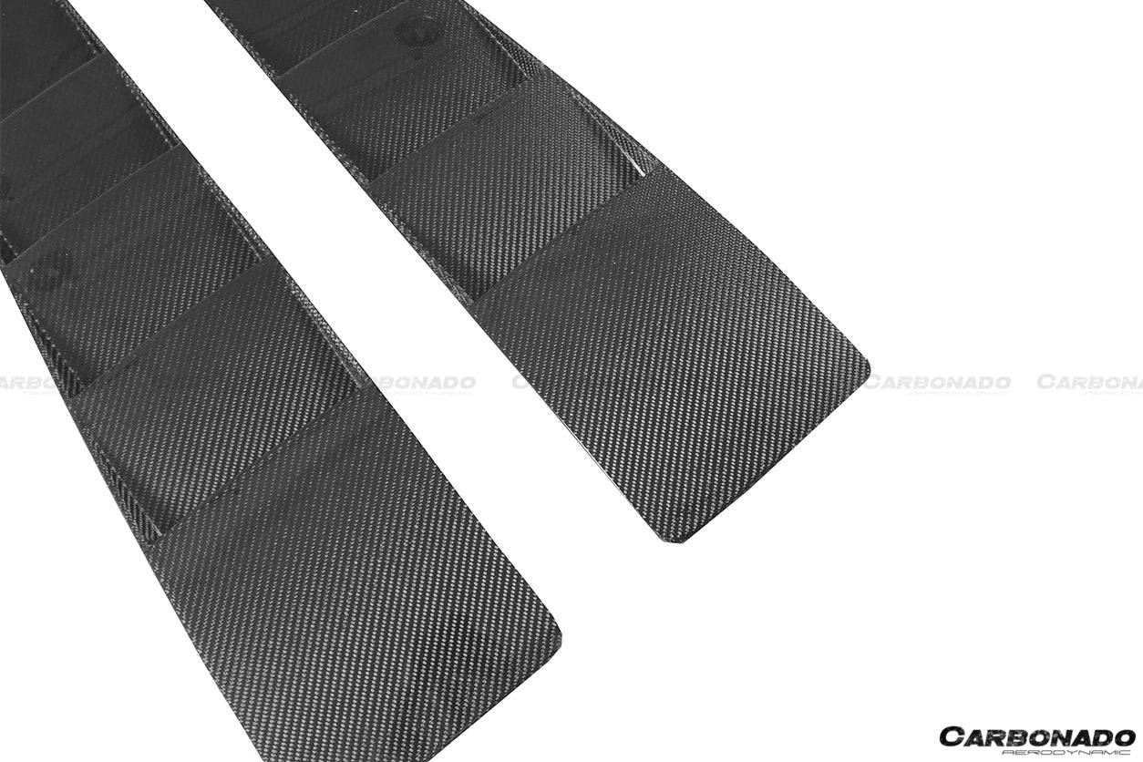 2009-2015 Audi R8 Coupe Spyder OE Style Carbon Fiber Trunk Scope - Carbonado Aero