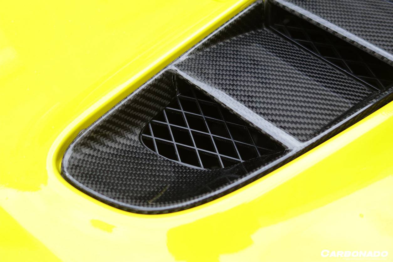 2009-2015 Audi R8 Coupe Spyder OE Style Carbon Fiber Trunk Scope - Carbonado Aero