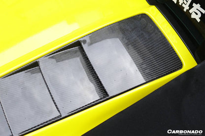 2009-2015 Audi R8 Coupe Spyder OE Style Carbon Fiber Trunk Scope - Carbonado Aero