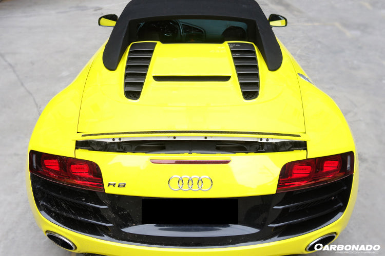 2009-2015 Audi R8 Coupe Spyder OE Style Carbon Fiber Trunk Scope - Carbonado Aero