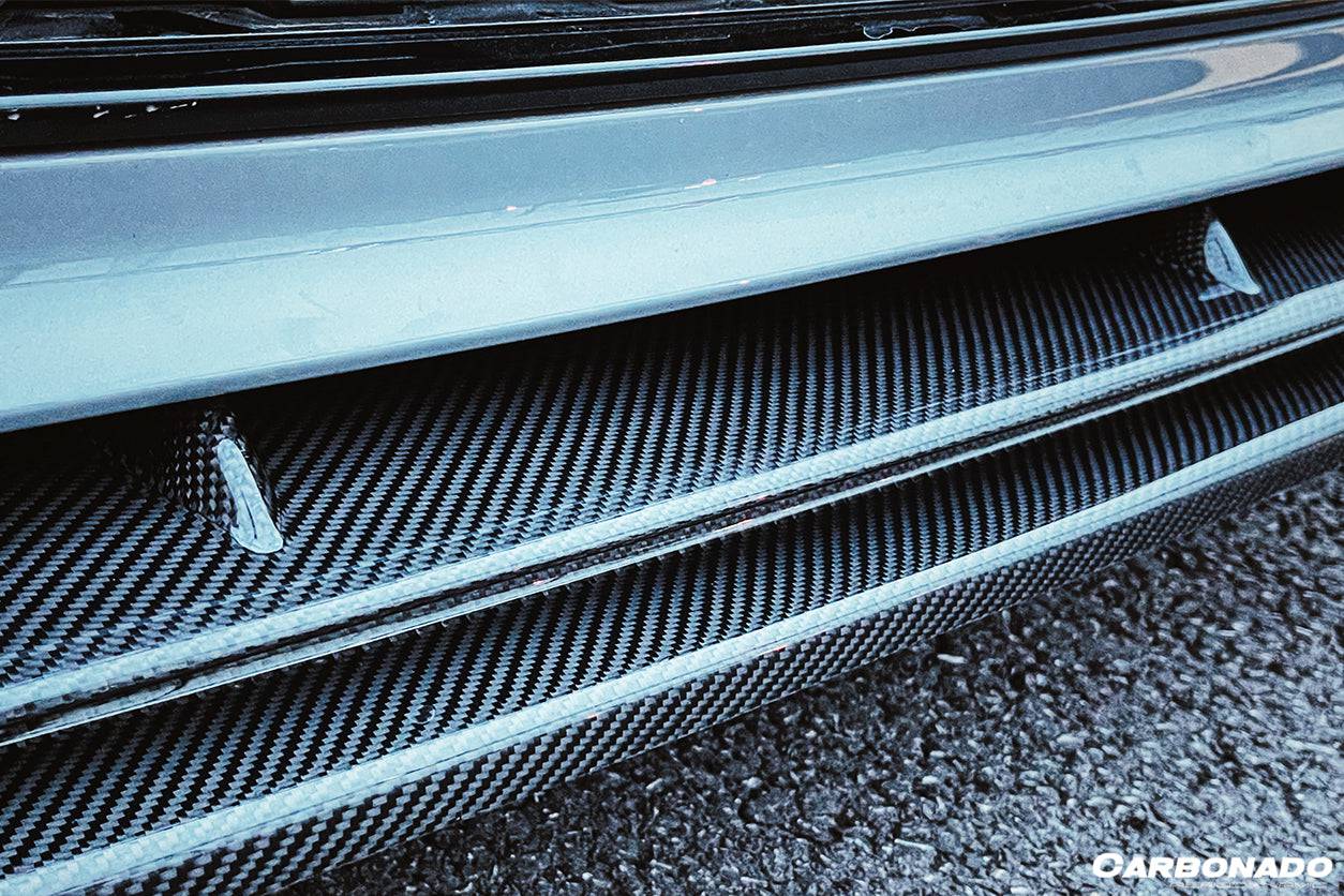 2013-2018 Audi RS6 Avant MN Style Carbon Fiber Front Lip - Carbonado Aero