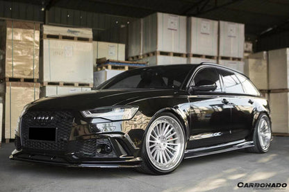 2013-2018 Audi RS6 Avant MN Style Carbon Fiber Front Lip - Carbonado Aero