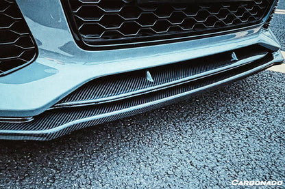 2013-2018 Audi RS6 Avant MN Style Carbon Fiber Front Lip - Carbonado Aero