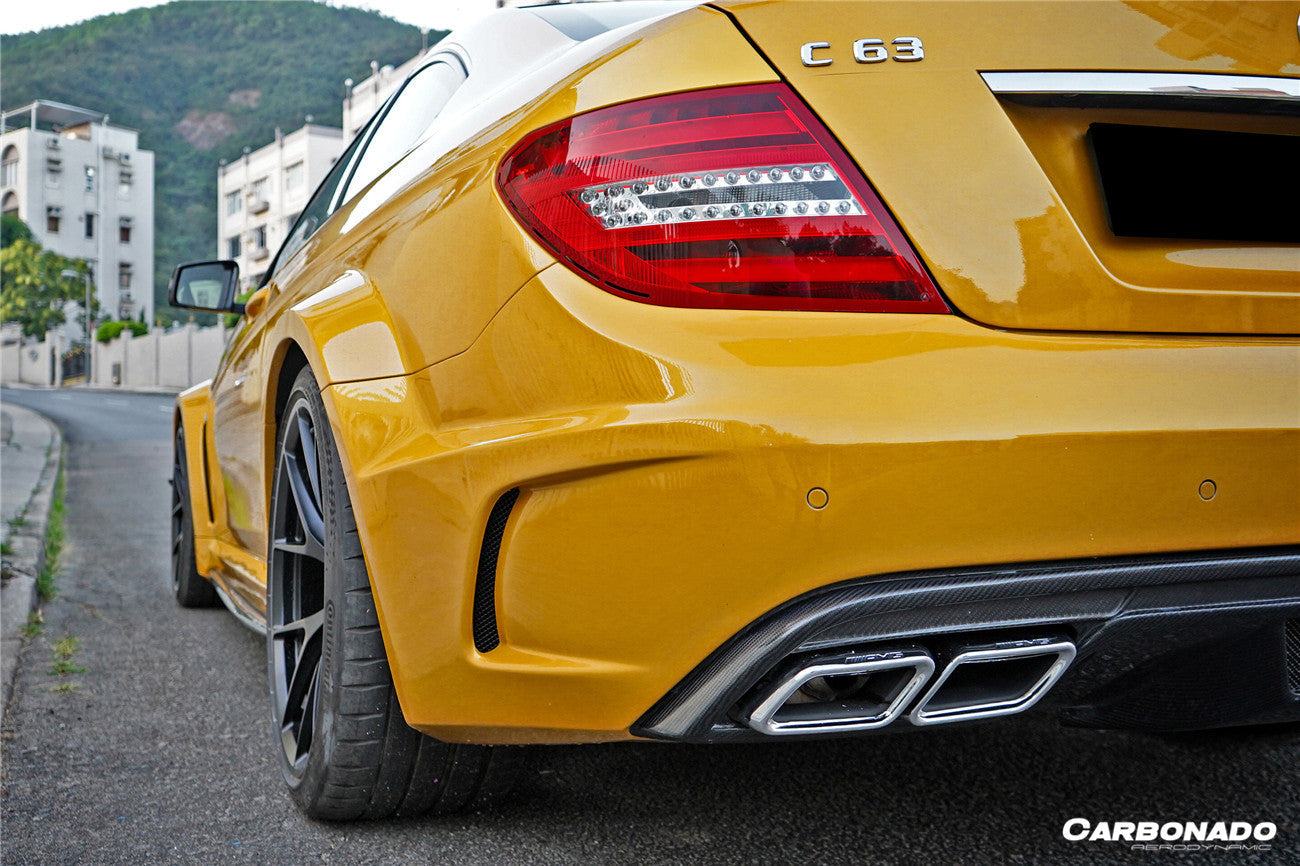 2012-2014 Mercedes Benz W204 C63 AMG Coupe BKSS Style Wide Full Body Kit - Carbonado Aero