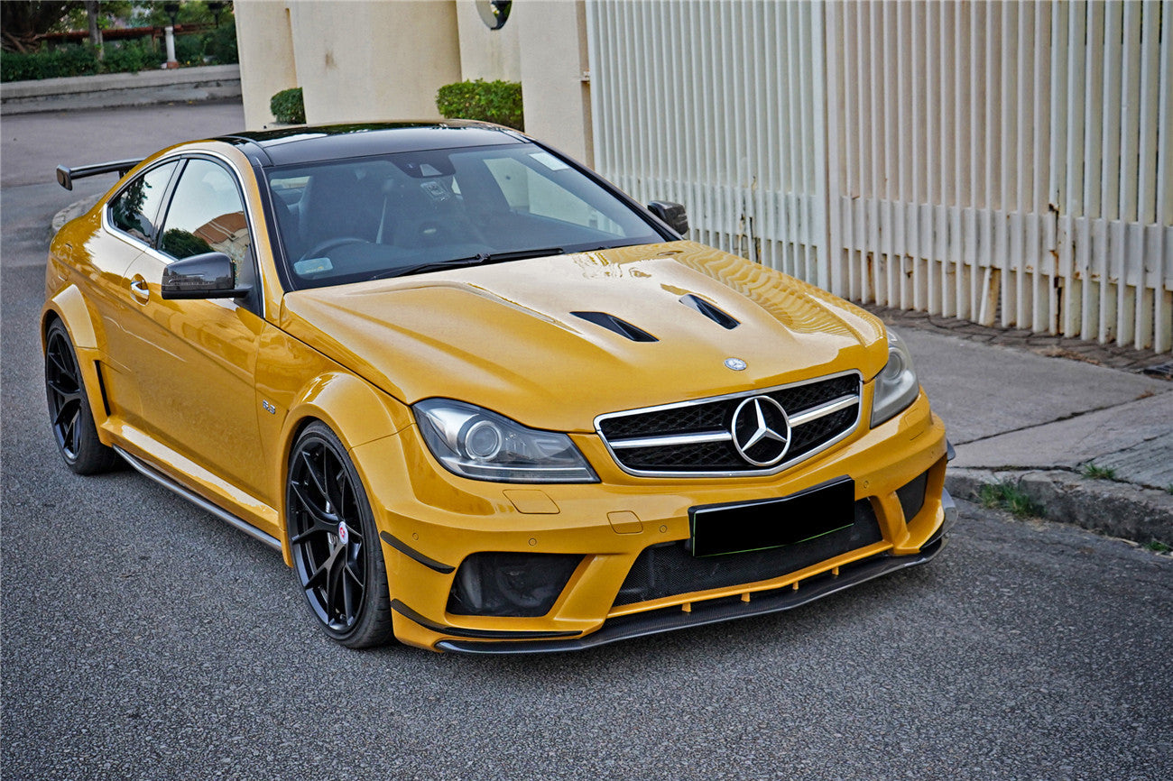 2012-2014 Mercedes Benz W204 C Class Coupe BKSS Style Wide Full Body Kit - Carbonado Aero