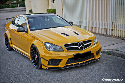 2012-2014 Mercedes Benz W204 C63 AMG Coupe BKSS Style Wide Full Body Kit - Carbonado Aero