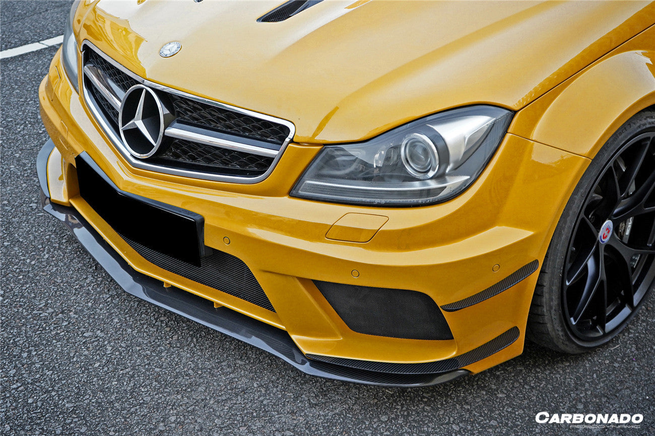 2012-2014 Mercedes Benz W204 C63 AMG Coupe BKSS Style Wide Full Body Kit - Carbonado Aero